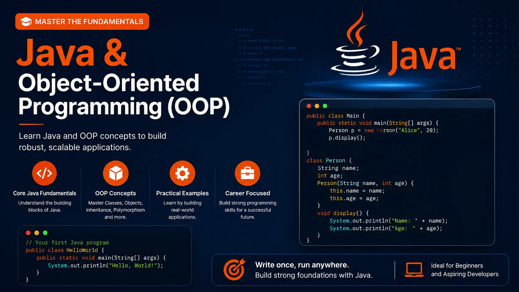 Java & Object-Oriented Programming (OOP)